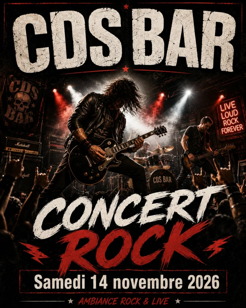 Concert Rock – CDS BAR – CDS BAR