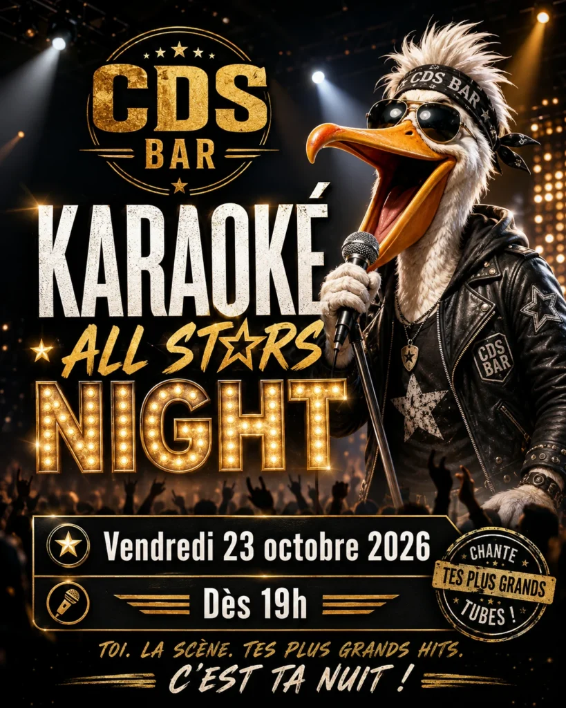 Karaoké – All Stars Night – CDS BAR