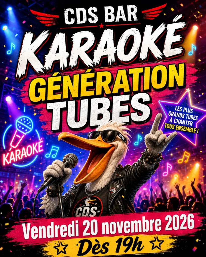 Karaoké – Génération Tubes – CDS BAR