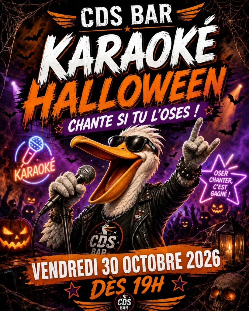 Karaoké Halloween – Chante si tu l’oses ! – CDS BAR