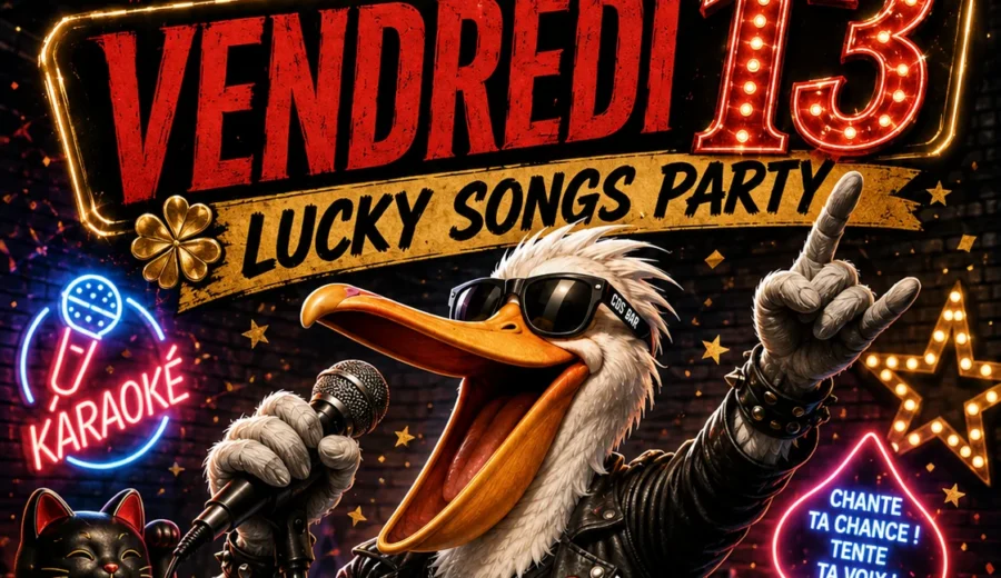 Karaoké Vendredi 13 – Lucky Songs Party – CDS BAR